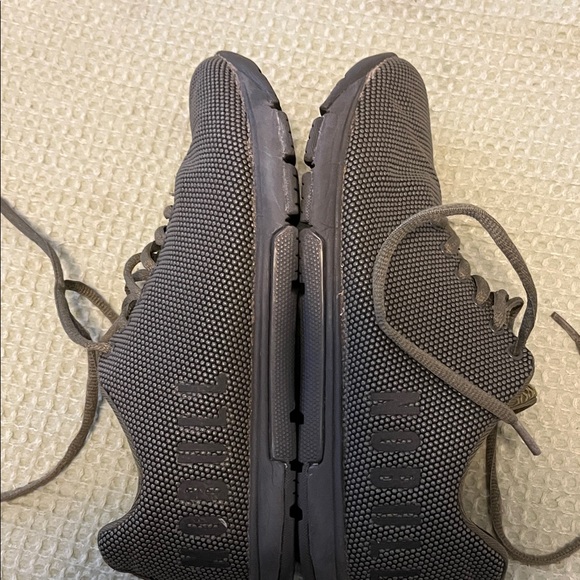 NOBULL Olive Gray Knit Sneakers - Picture 2 of 2